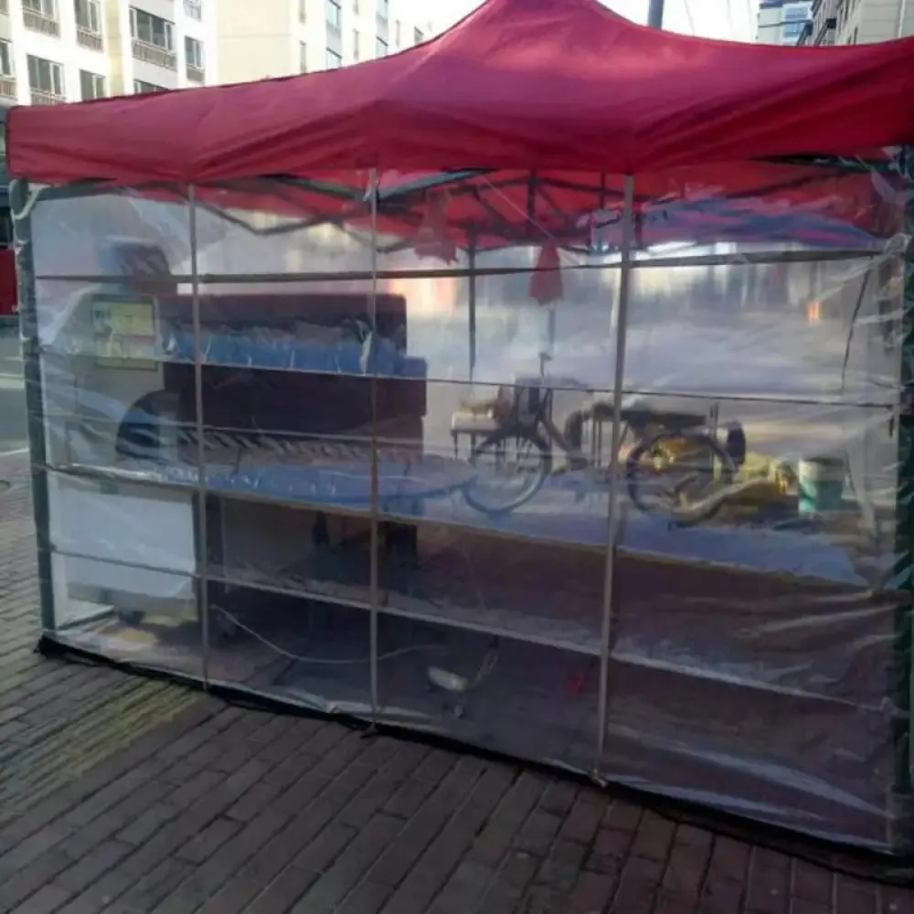 0.1mm Tarps Canvas Garden Greenhouse Waterproof Film Gazebo Balcony Canopy Cover Yard Furniture Rainproof Tent Outdoor Tarpaulin