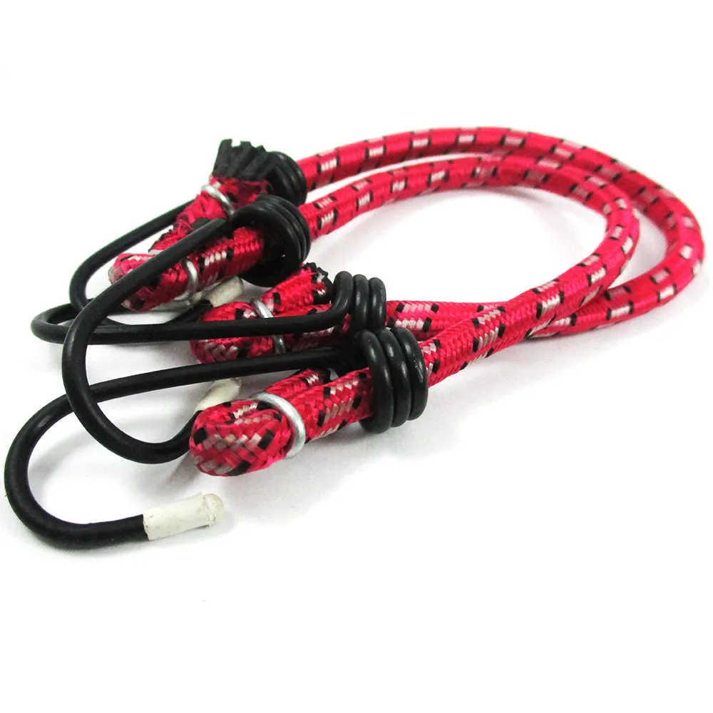 12 Bungee Cord Strap Tarp Bungie Elastic Tie Down Set 12" 18" 24" New