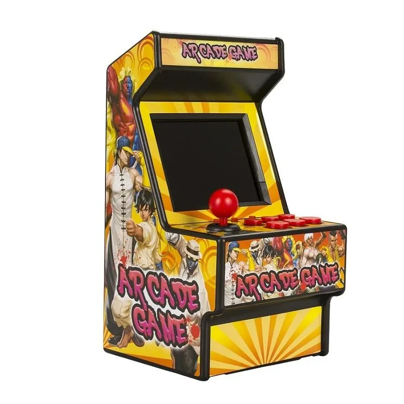 156 Built-In Retro Mini Arcade Handheld Game Console - 16-Bit