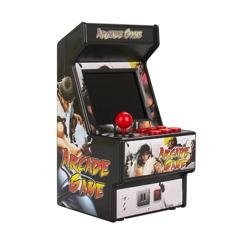 156 Built-In Retro Mini Arcade Handheld Game Console - 16-Bit
