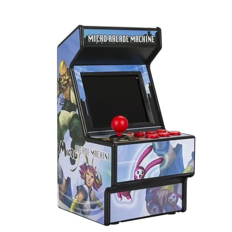 156 Built-In Retro Mini Arcade Handheld Game Console - 16-Bit