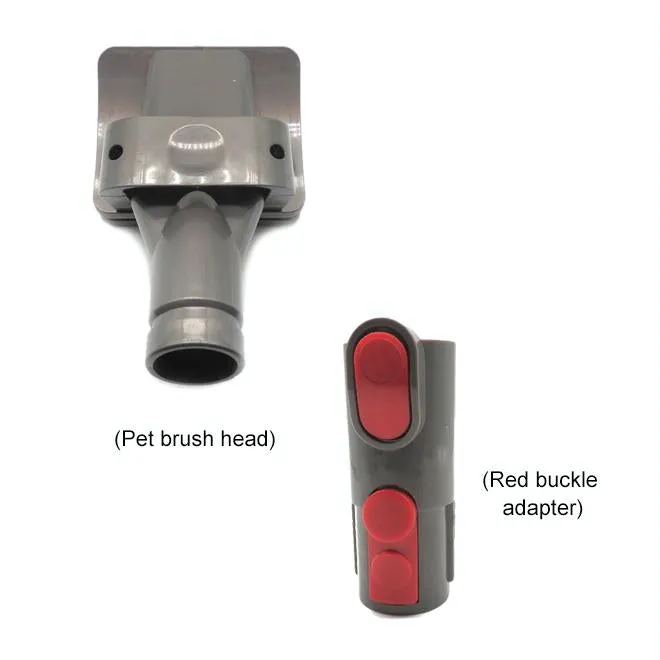 2-in-1 Pet Brush Kit for Dyson V6 / V7 / V8 / V9 / V10 Vacuum