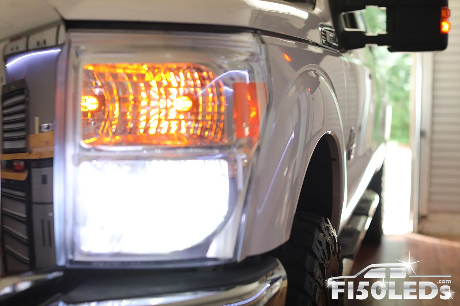 2011-16 SUPER DUTY CREE LED FRONT TURN SIGNAL BULBS