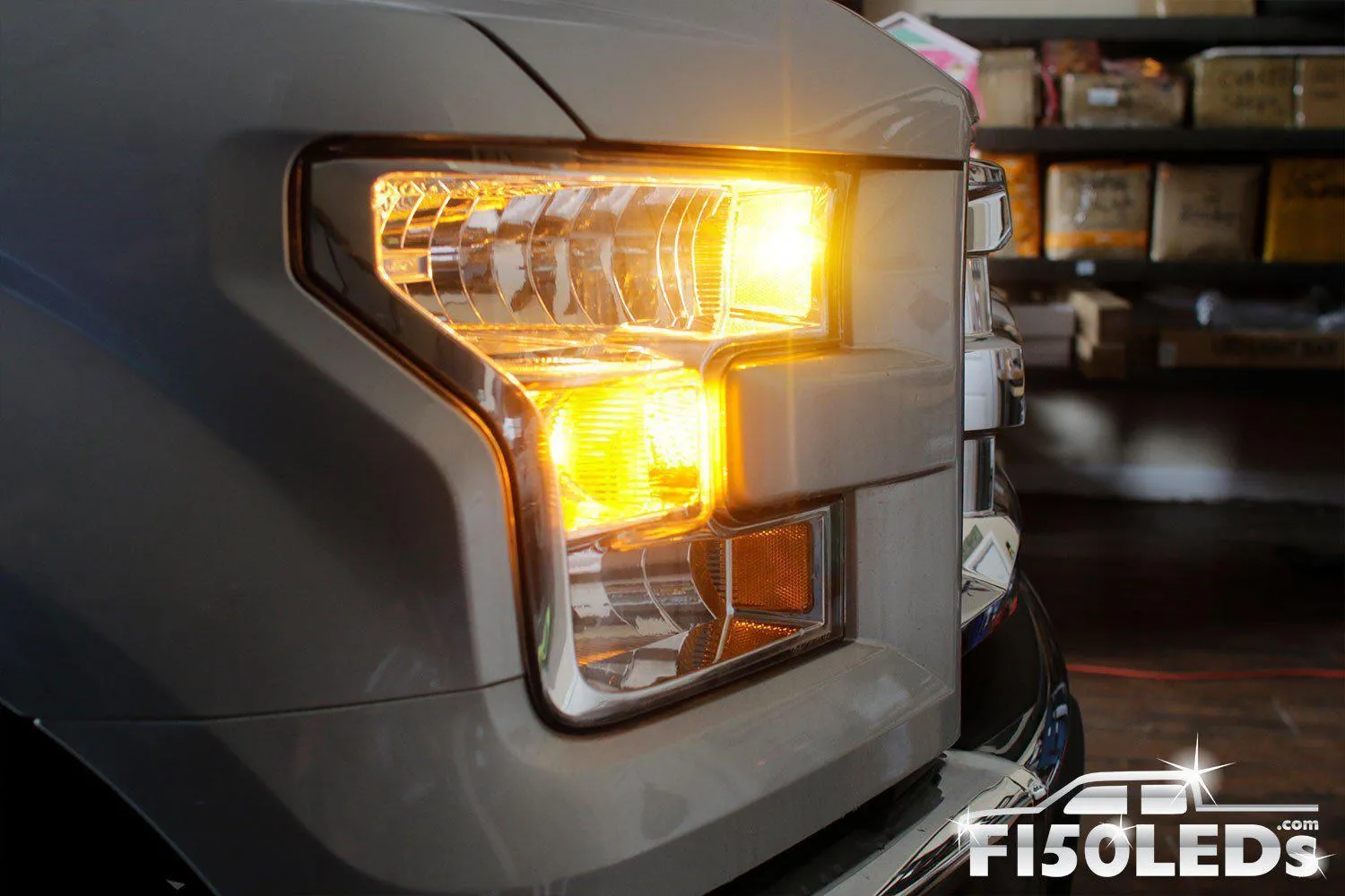 2015 - 2020 F150 CREE FRONT RUNNING & BLINKER LED LIGHT BULBS
