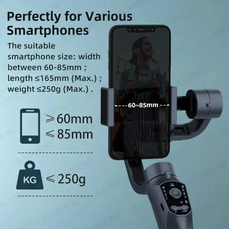 3 Axis Smartphone Gimbal for Vlogging