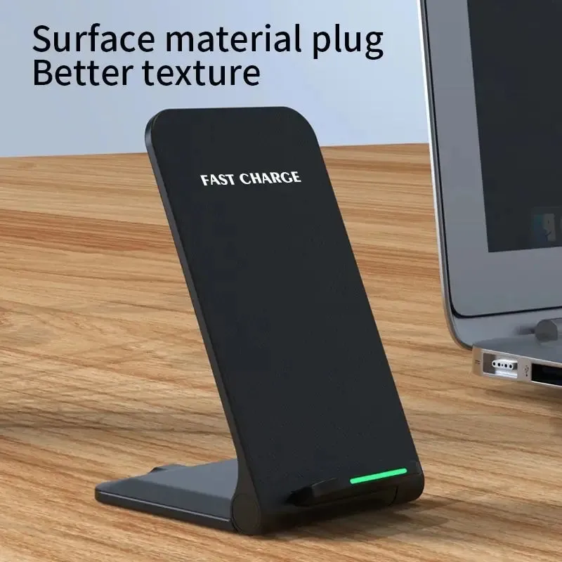 30w Wireless Charger Stand Pad for Iphone Samsung Fast Charging Dock Station