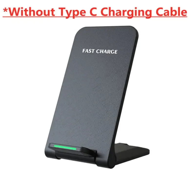 30w Wireless Charger Stand Pad for Iphone Samsung Fast Charging Dock Station