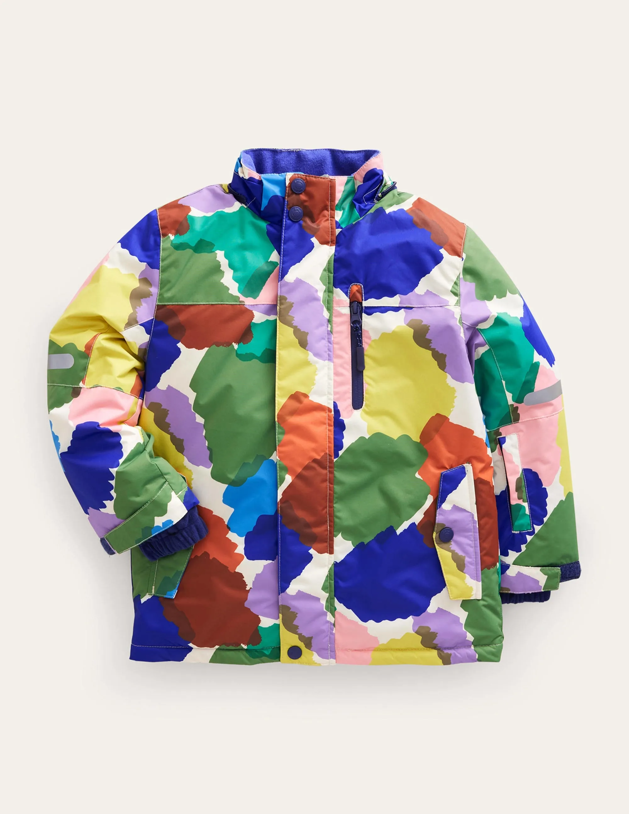 All-weather Waterproof Jacket-Painterly Patch