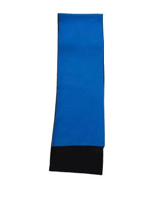 Blue & Black Italian Scarf  Bold Style for Men Who Make an Entrance