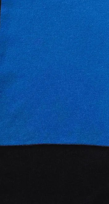 Blue & Black Italian Scarf  Bold Style for Men Who Make an Entrance
