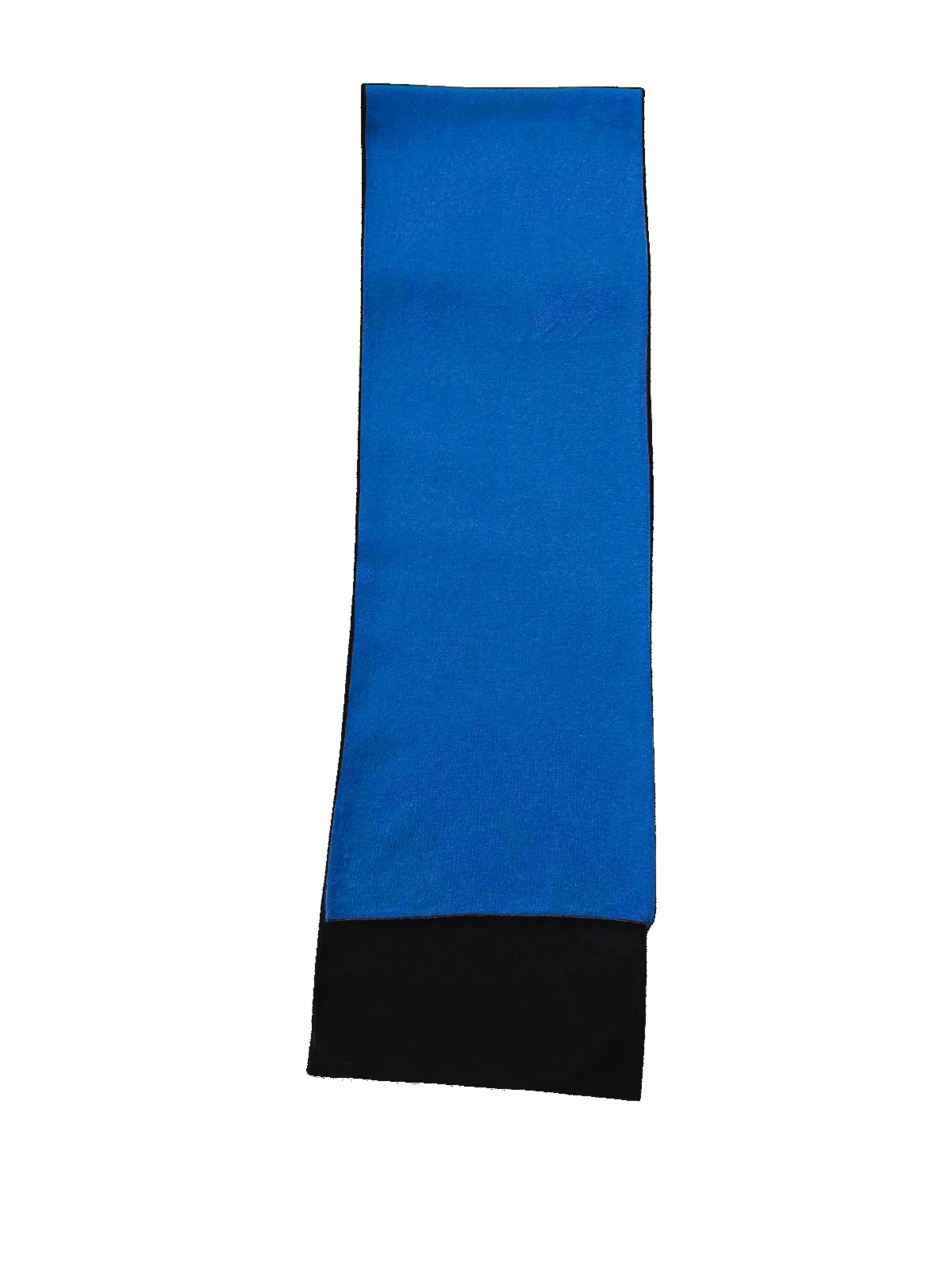 Blue & Black Italian Scarf  Bold Style for Men Who Make an Entrance