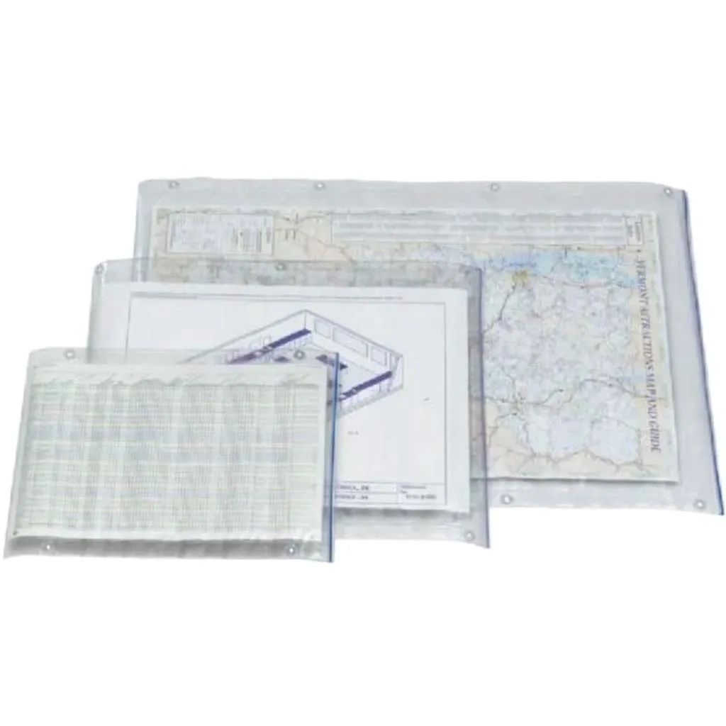 Clear Heavy Duty Vinyl Envelope 24in x 36in