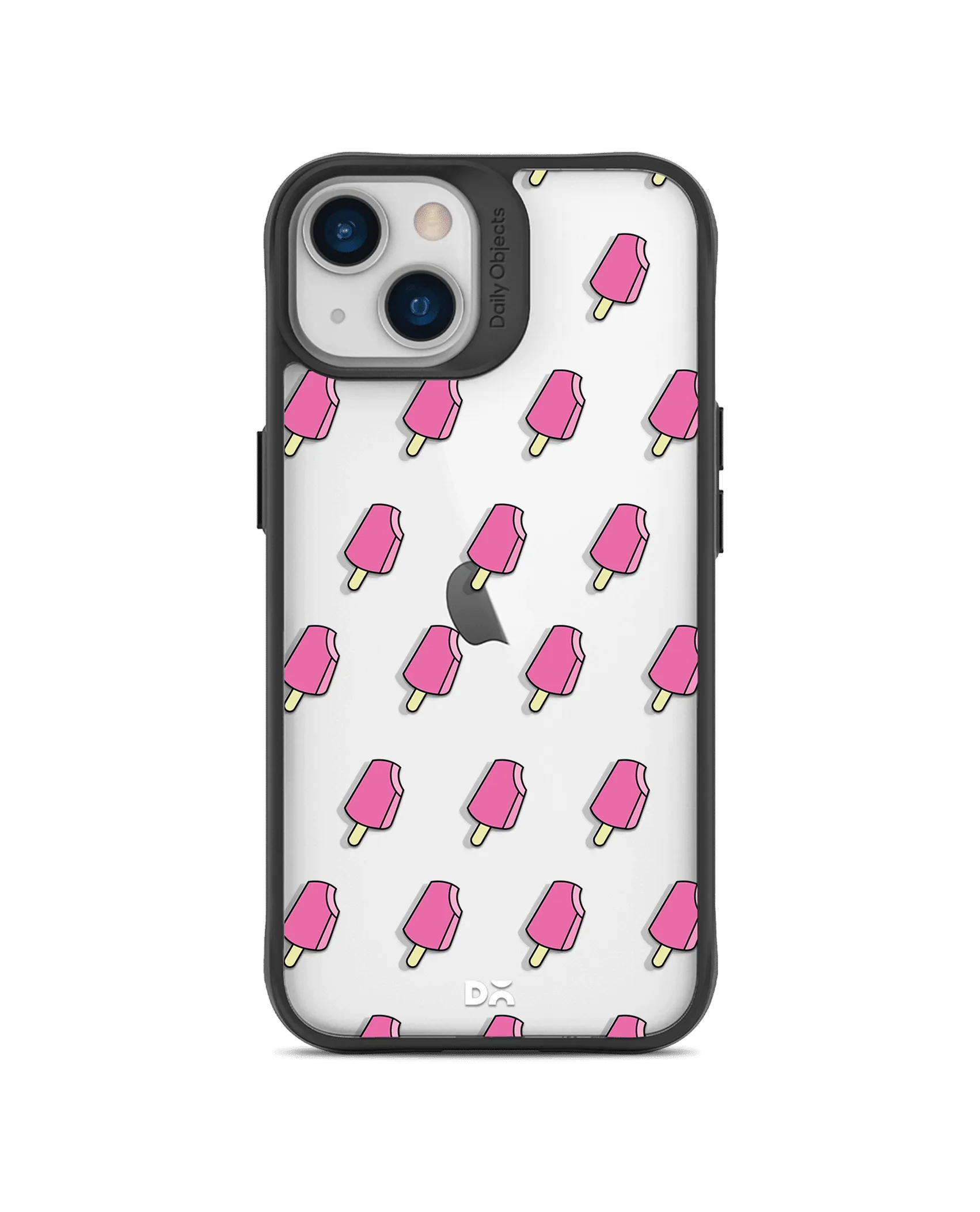 DailyObjects Ice Candy Icon Black Hybrid Clear Case Cover For iPhone 13