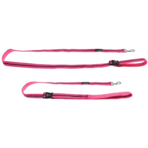 DOOG Neoprene Clip It Lady Neon Pink Adjustable Dog Lead Extra Large