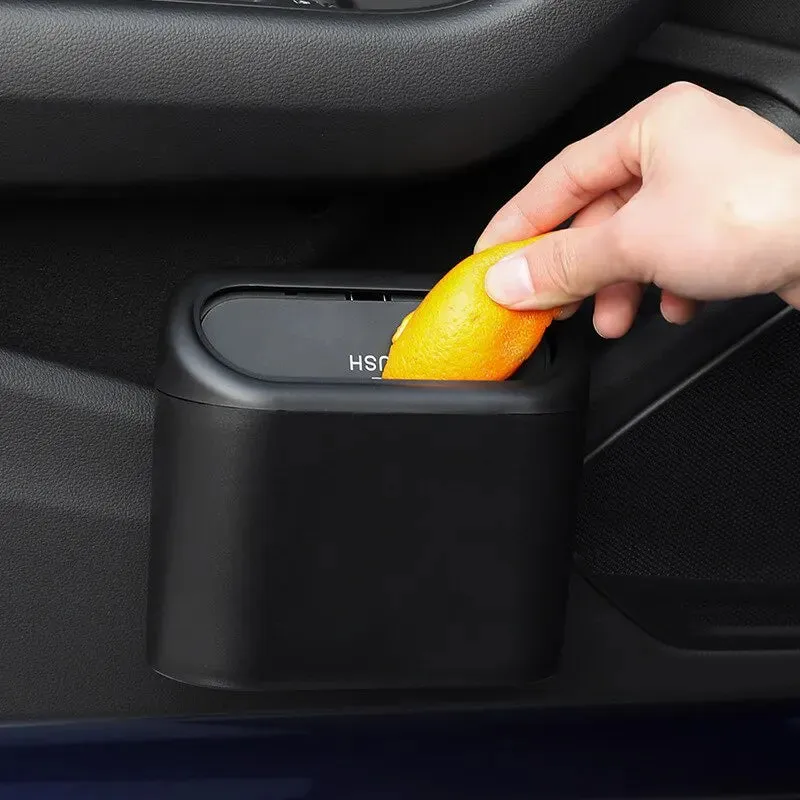 Foldable Car Trash can with Lid