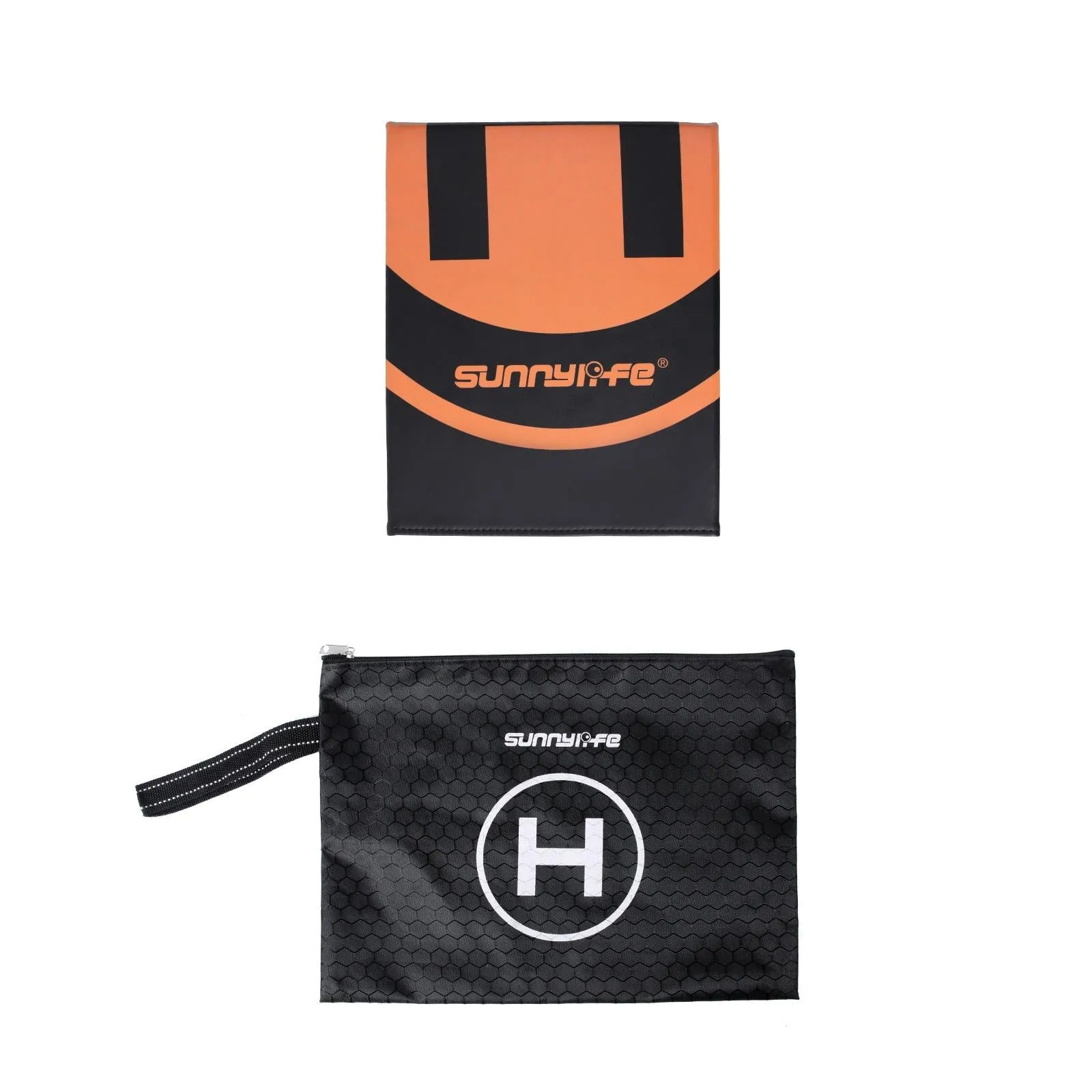 Foldable Leather Helipad for Drones - 55 x 50cm