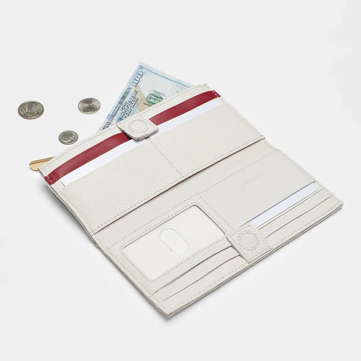 Hammitt 110 North Wallet Calia Lily White