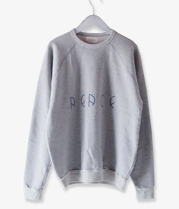 holk/RAGLAN SWEAT (H.GRAY)