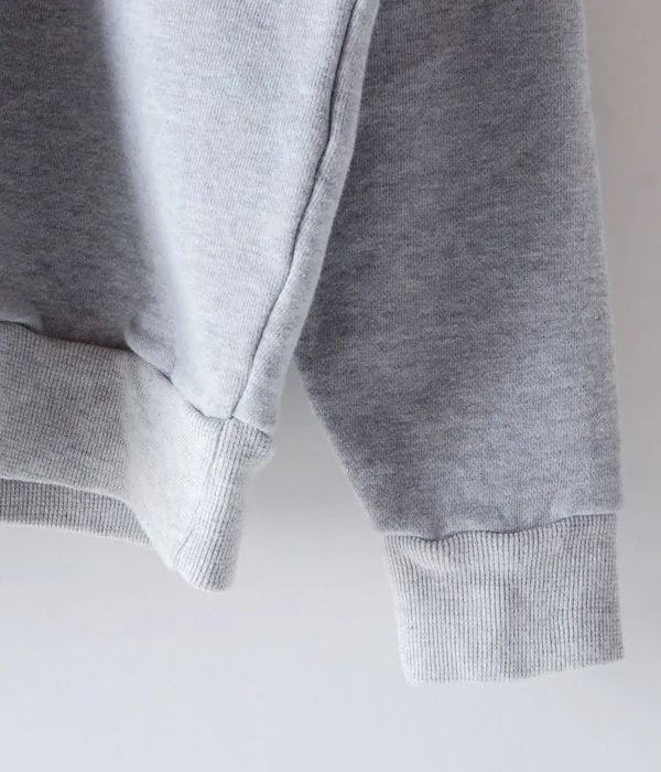holk/RAGLAN SWEAT (H.GRAY)