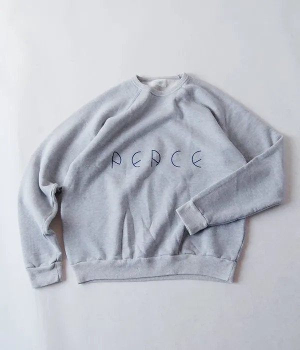 holk/RAGLAN SWEAT (H.GRAY)
