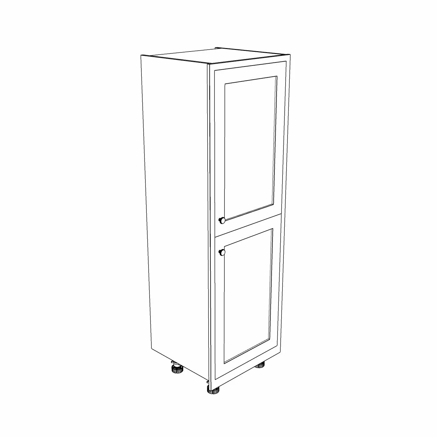 Integrated 50/50 Fridge Freezer Housing