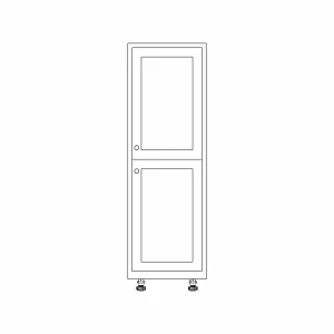 Integrated 50/50 Fridge Freezer Housing