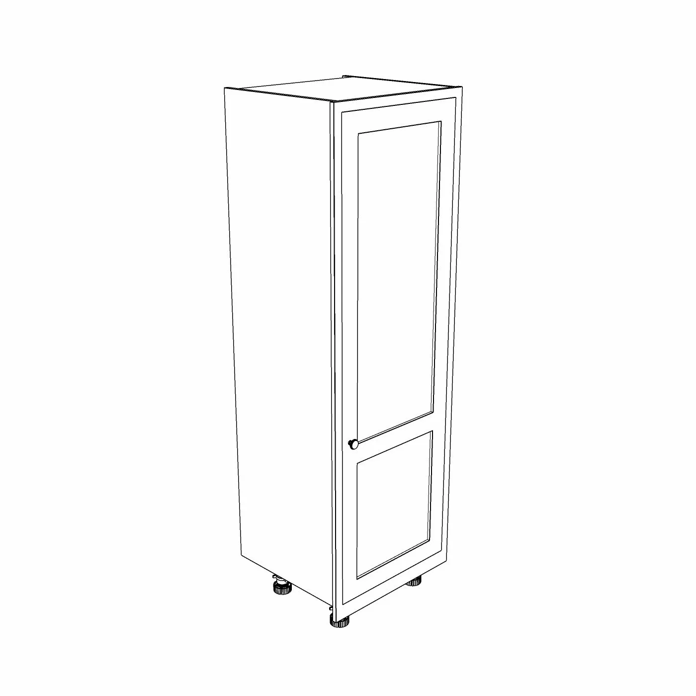 Integrated Single Fridge Freezer Housing