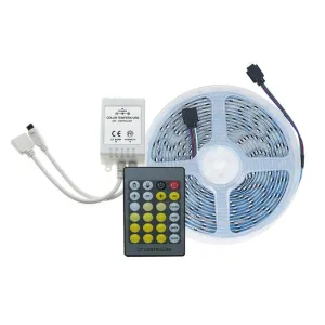 LED Tunable White Tape Lights 12V DC 16 ft Reel