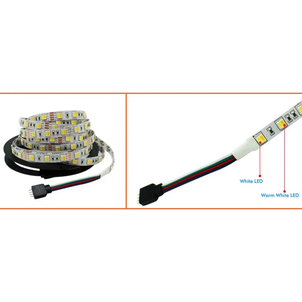 LED Tunable White Tape Lights 12V DC 16 ft Reel