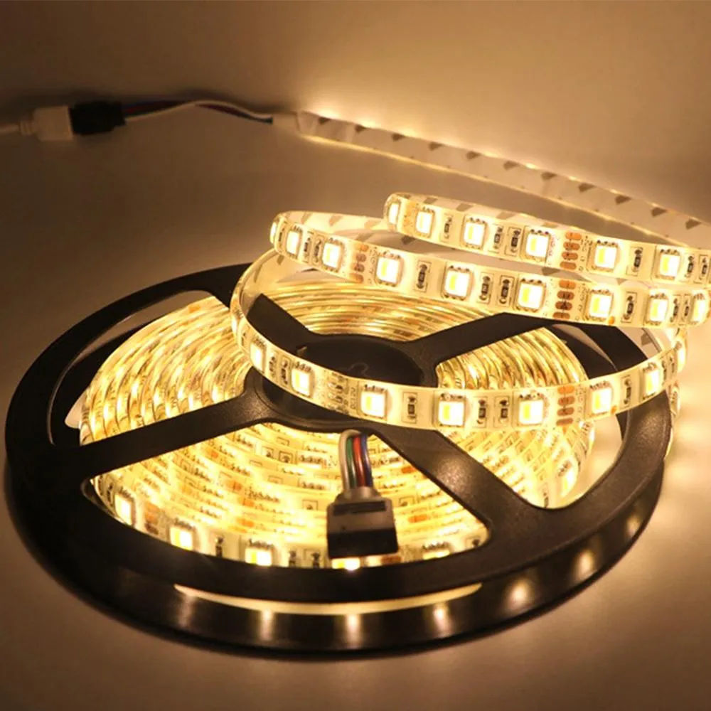 LED Tunable White Tape Lights 12V DC 16 ft Reel