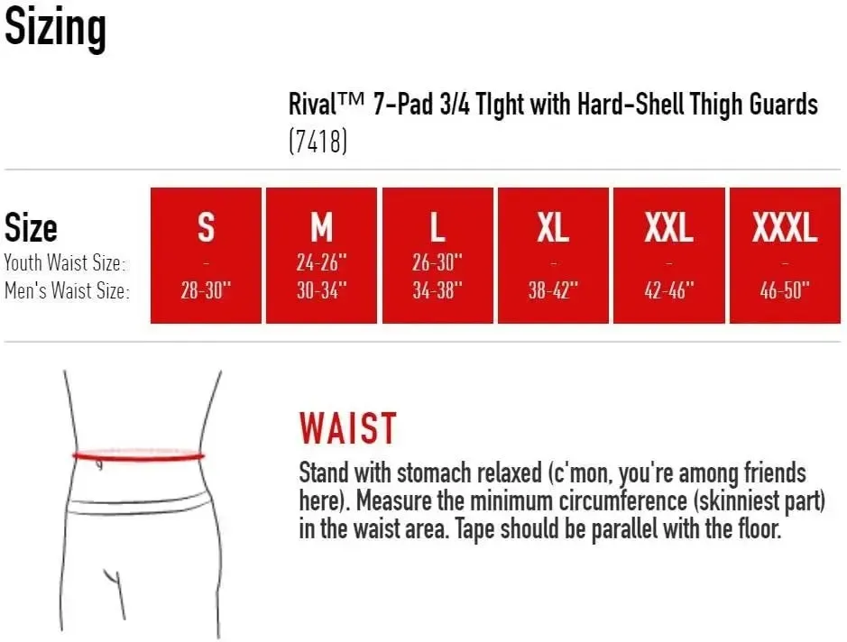 McDavid Rival Integrated 5-Pad Girdle Black