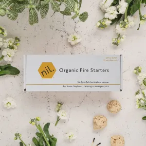 Nil fire starters - organic (pack of 24)