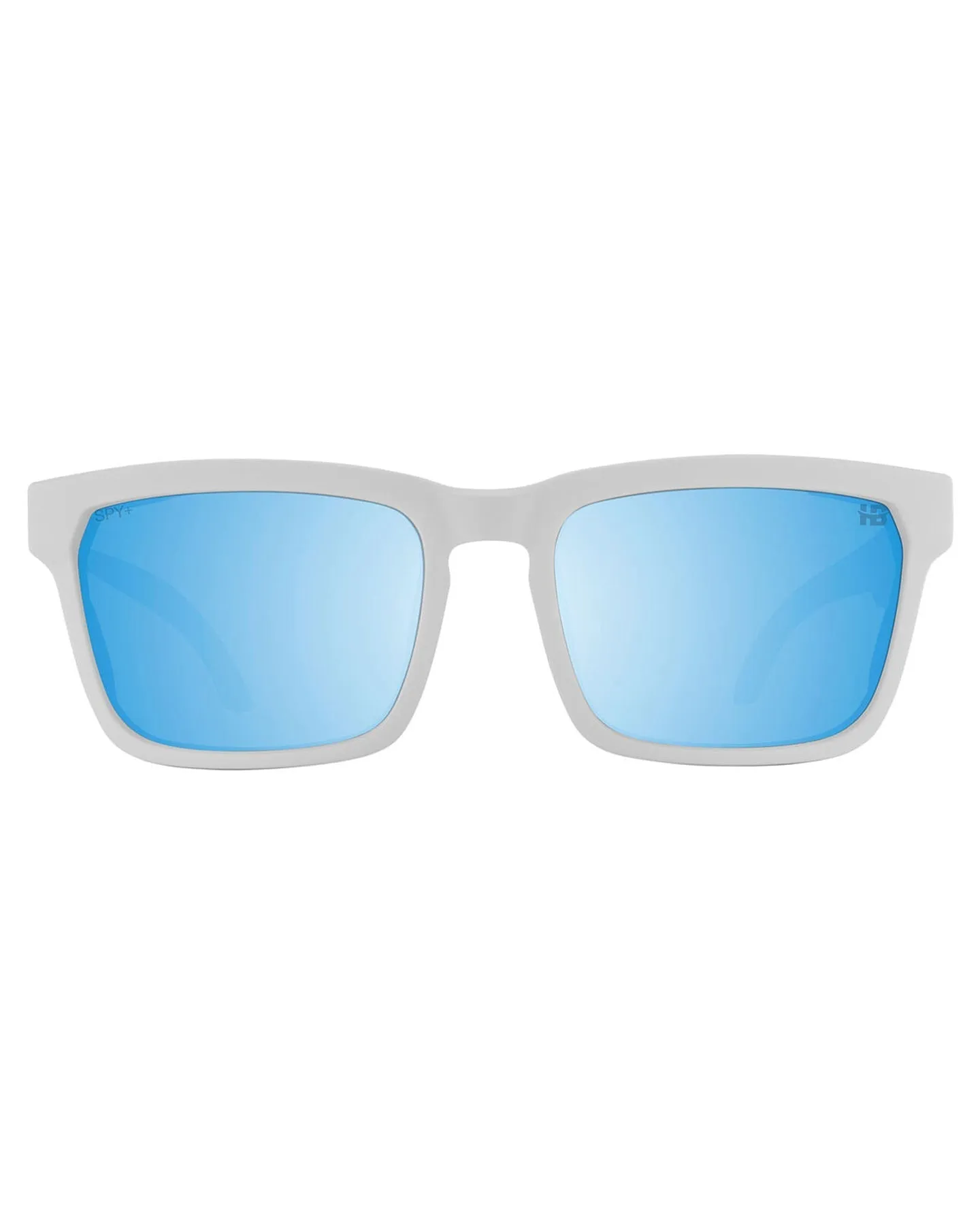 Spy Helm Tech Matte White - Happy Boost Bronze Polar Ice Blue Spectra Mirror