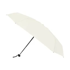 T4G Elements 39" Recycled Manual Mini Folding Umbrella - Cream